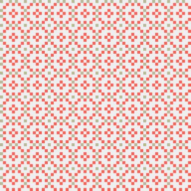 Soyut çapraz desenli üretken hesaplama sanatı çizimi 