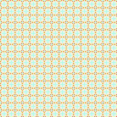 Soyut çapraz desenli üretken hesaplama sanatı çizimi 