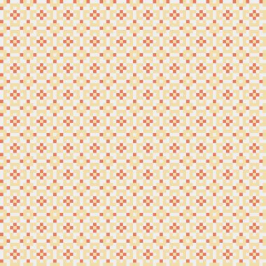 Soyut çapraz desenli üretken hesaplama sanatı çizimi 