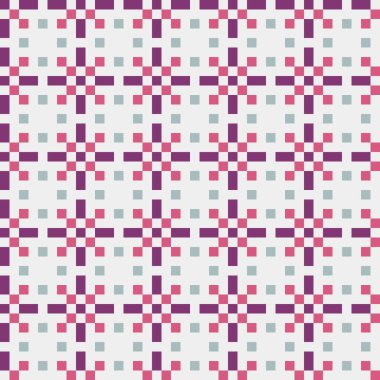 Soyut çapraz desenli üretken hesaplama sanatı çizimi