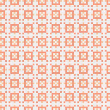 Soyut çapraz desenli üretken hesaplama sanatı çizimi