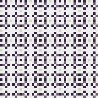 Soyut çapraz desenli üretken hesaplama sanatı çizimi