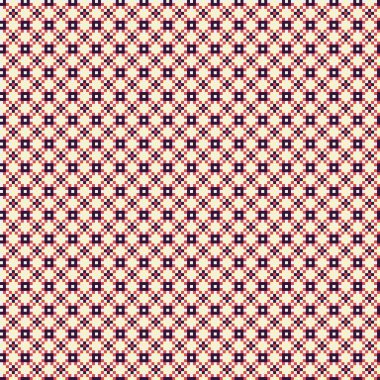 Soyut çapraz desenli üretken hesaplama sanatı çizimi