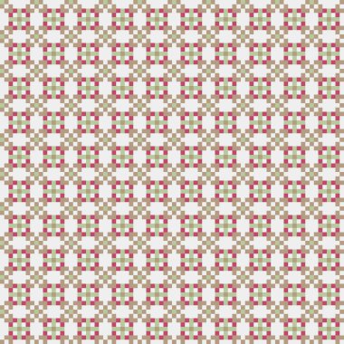 Soyut çapraz desenli üretken hesaplama sanatı çizimi