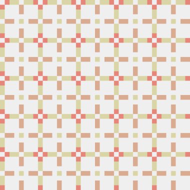 Soyut çapraz desenli üretken hesaplama sanatı çizimi 