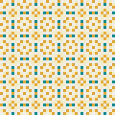 Soyut çapraz desenli üretken hesaplama sanatı çizimi