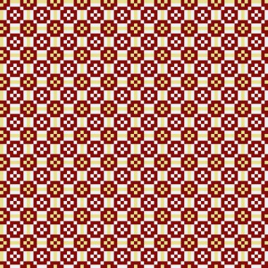 Soyut çapraz desenli üretken hesaplama sanatı çizimi