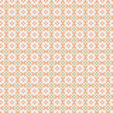 Soyut çapraz desenli üretken hesaplama sanatı çizimi