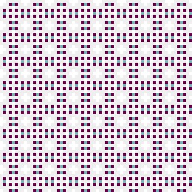 Soyut çapraz desenli üretken hesaplama sanatı çizimi 