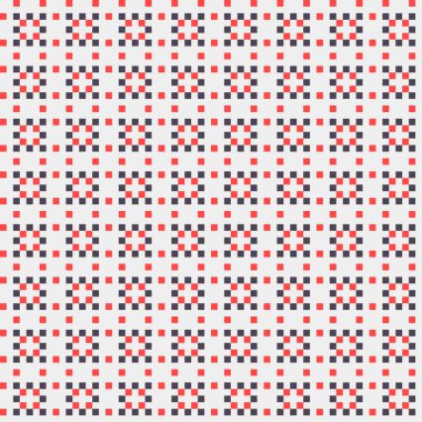 Soyut çapraz desenli üretken hesaplama sanatı çizimi