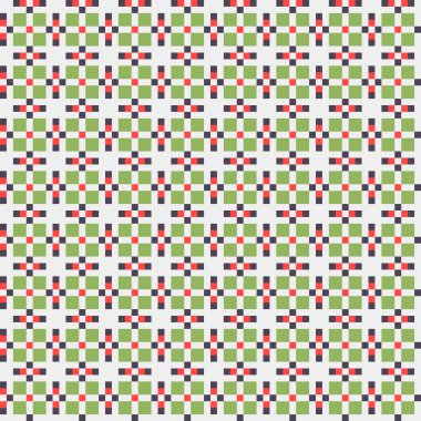 Soyut çapraz desenli üretken hesaplama sanatı çizimi