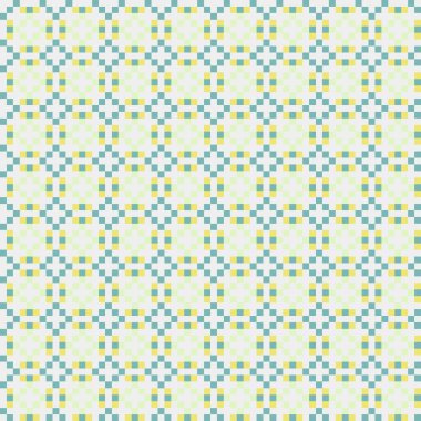 Soyut çapraz desenli üretken hesaplama sanatı çizimi 