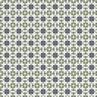 Soyut çapraz desenli üretken hesaplama sanatı çizimi