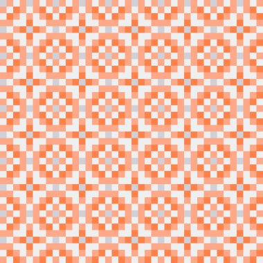 Soyut çapraz desenli üretken hesaplama sanatı çizimi 