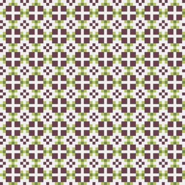 Soyut çapraz desen, üretken hesaplama sanatı illüstrasyonu