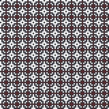 Soyut Çapraz Desen Vektör Sanatı Çizimi