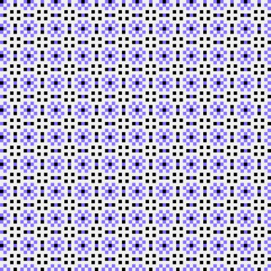 Soyut çapraz desen, üretken hesaplama sanatı illüstrasyonu