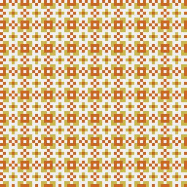 Soyut çapraz desenli üretken hesaplama sanatı çizimi