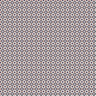 Soyut çapraz desenli üretken hesaplama sanatı çizimi 