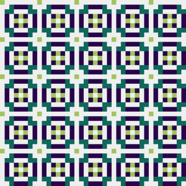 Soyut çapraz desenli üretken hesaplama sanatı çizimi 