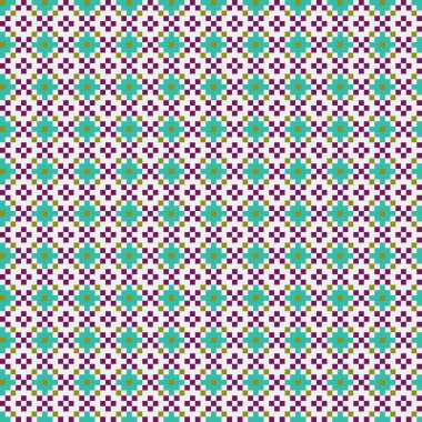 Soyut çapraz desenli üretken hesaplama sanatı çizimi 