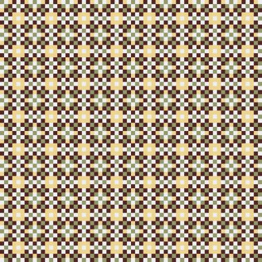 Soyut çapraz desenli üretken hesaplama sanatı çizimi