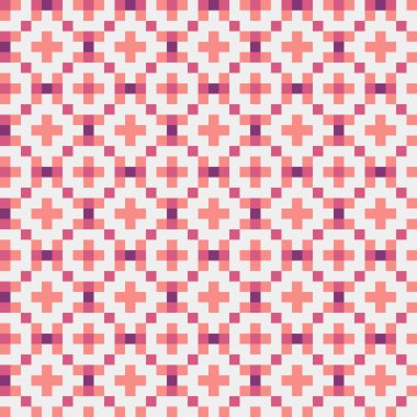 Soyut çapraz desenli üretken hesaplama sanatı çizimi 