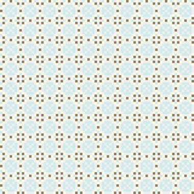 Soyut Geometrik Desen, üretken hesaplama sanatı, vektör illüstrasyonu  