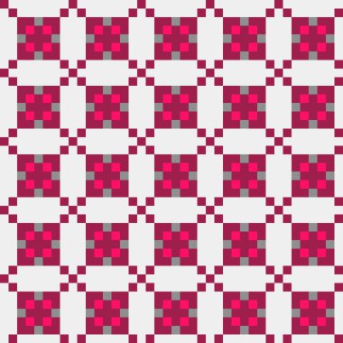 Soyut çapraz desenli üretken hesaplama sanatı çizimi