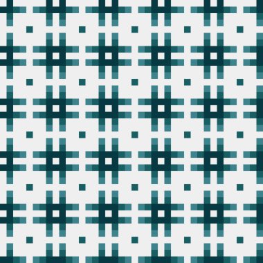 Soyut çapraz desenli üretken hesaplama sanatı çizimi