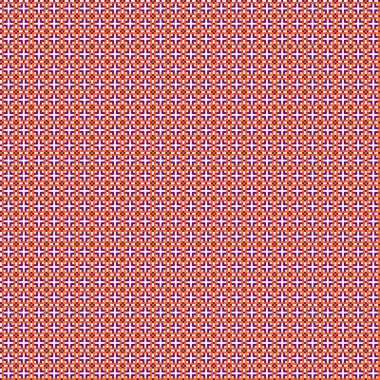 Soyut çapraz desenli üretken hesaplama sanatı çizimi