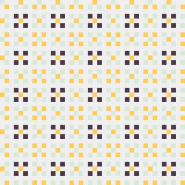 Soyut çapraz desenli üretken hesaplama sanatı çizimi