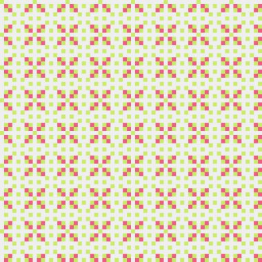 Soyut çapraz desenli üretken hesaplama sanatı çizimi 