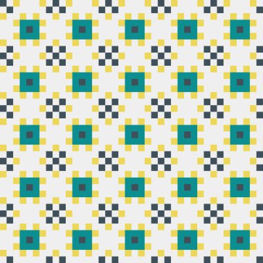 Soyut çapraz desenli üretken hesaplama sanatı çizimi 