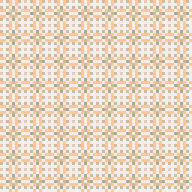 Soyut çapraz desenli üretken hesaplama sanatı çizimi