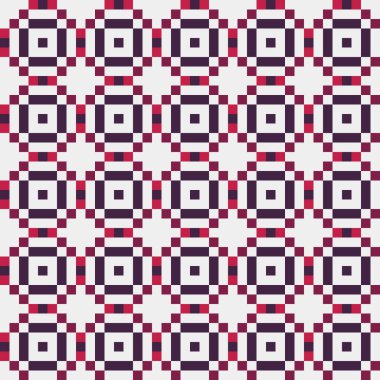 Soyut çapraz desenli üretken hesaplama sanatı çizimi