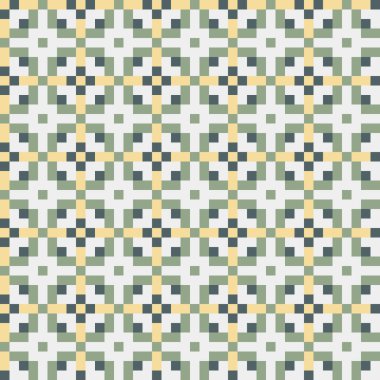 Soyut çapraz desen, üretken hesaplama sanatı illüstrasyonu