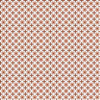 Soyut çapraz desenli üretken hesaplama sanatı çizimi