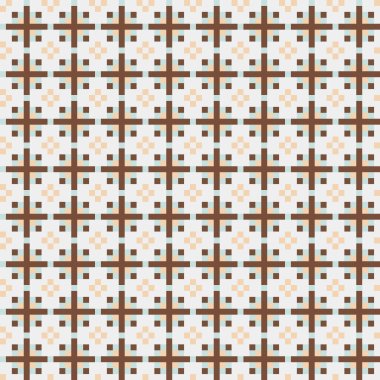 Soyut çapraz desenli üretken hesaplama sanatı çizimi