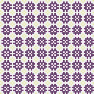 Soyut çapraz desenli üretken hesaplama sanatı çizimi