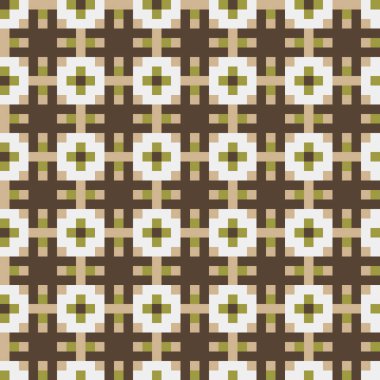 Soyut çapraz desenli üretken hesaplama sanatı çizimi 