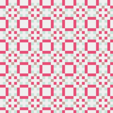 Soyut çapraz desenli üretken hesaplama sanatı çizimi 