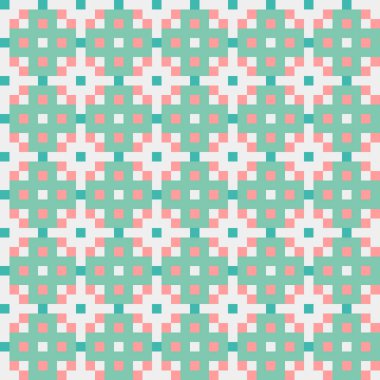 Soyut çapraz desenli üretken hesaplama sanatı çizimi 