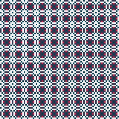 Soyut çapraz desenli üretken hesaplama sanatı çizimi 