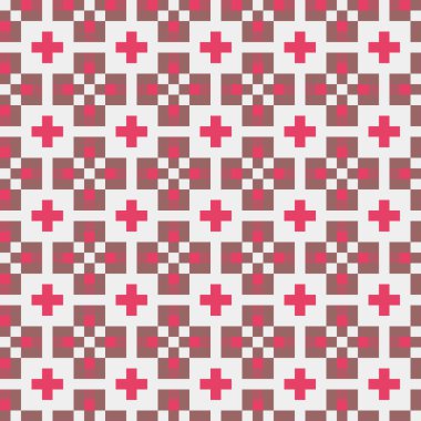 Soyut çapraz desenli üretken hesaplama sanatı çizimi 