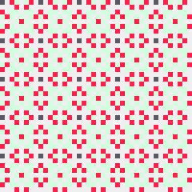 Soyut çapraz desenli üretken hesaplama sanatı çizimi 