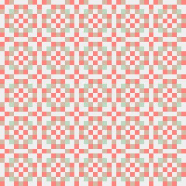 Soyut çapraz desenli üretken hesaplama sanatı çizimi 