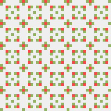 Soyut çapraz desenli üretken hesaplama sanatı çizimi 