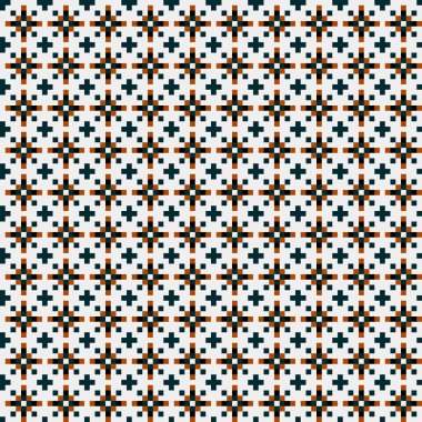 Soyut çapraz desenli üretken hesaplama sanatı çizimi 