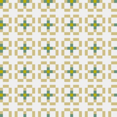 Soyut çapraz desenli üretken hesaplama sanatı çizimi 